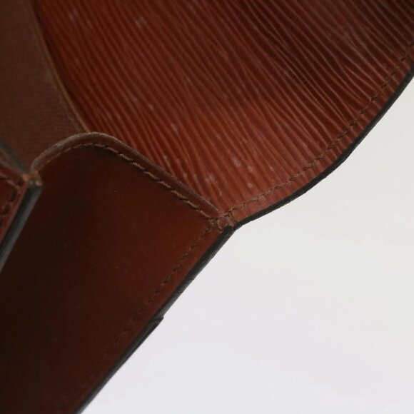 LOUIS VUITTON Epi Serviette Conseiller Briefcase Brown M54423 LV Auth 66184 - Picture 10 of 16